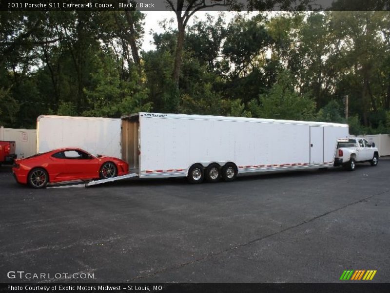 Black / Black 2011 Porsche 911 Carrera 4S Coupe