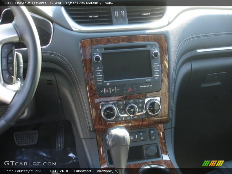 Cyber Gray Metallic / Ebony 2013 Chevrolet Traverse LTZ AWD