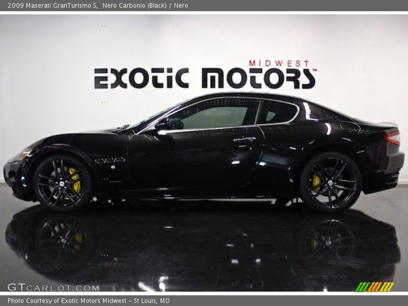 Nero Carbonio (Black) / Nero 2009 Maserati GranTurismo S