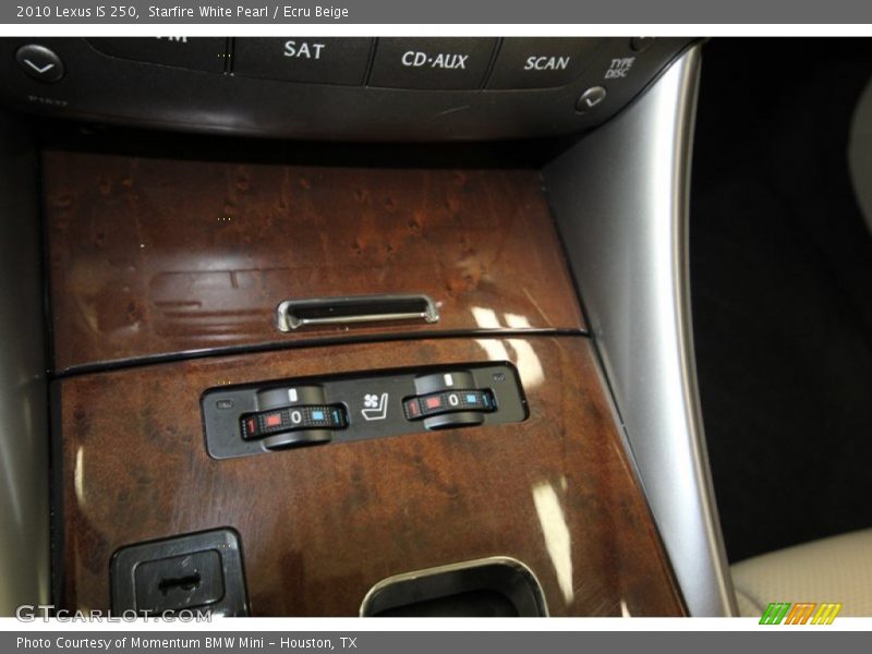 Starfire White Pearl / Ecru Beige 2010 Lexus IS 250