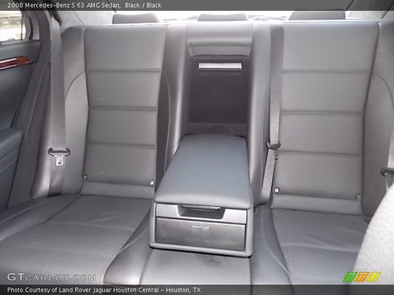 Black / Black 2008 Mercedes-Benz S 63 AMG Sedan