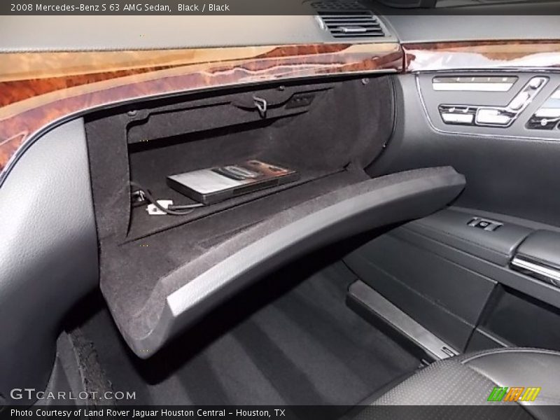 Black / Black 2008 Mercedes-Benz S 63 AMG Sedan