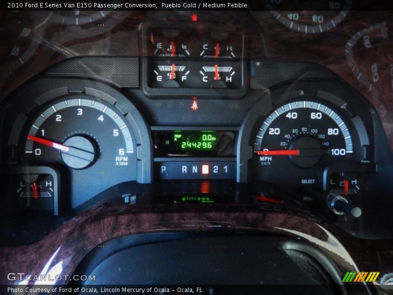 Pueblo Gold / Medium Pebble 2010 Ford E Series Van E150 Passenger Conversion