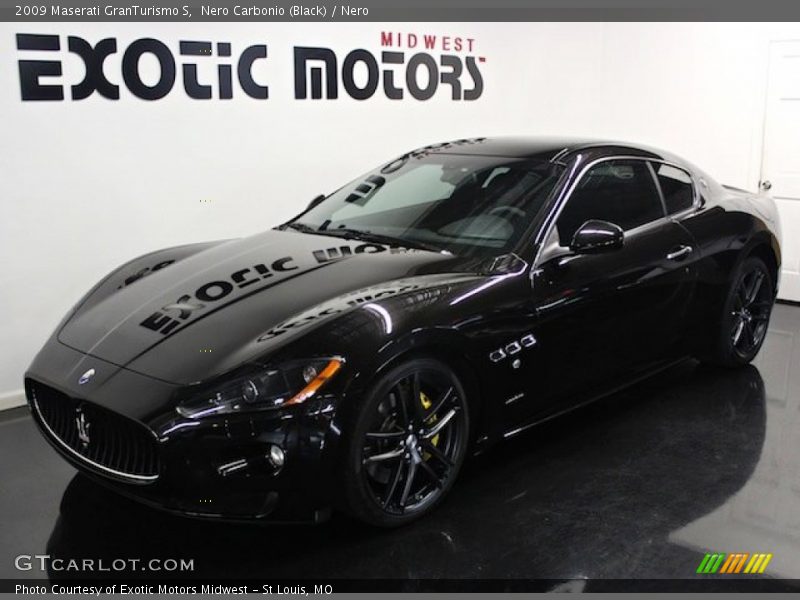 Nero Carbonio (Black) / Nero 2009 Maserati GranTurismo S