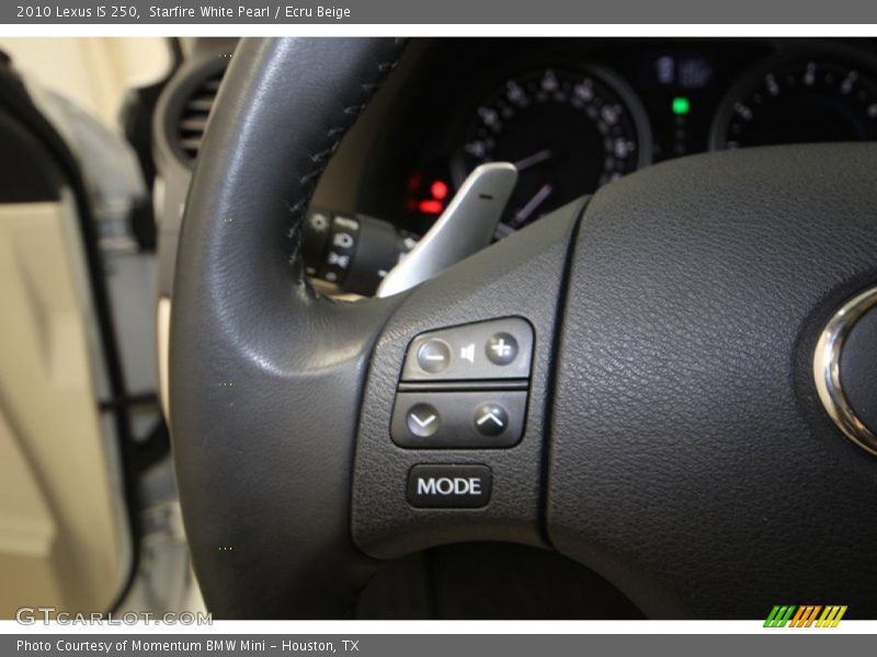 Starfire White Pearl / Ecru Beige 2010 Lexus IS 250