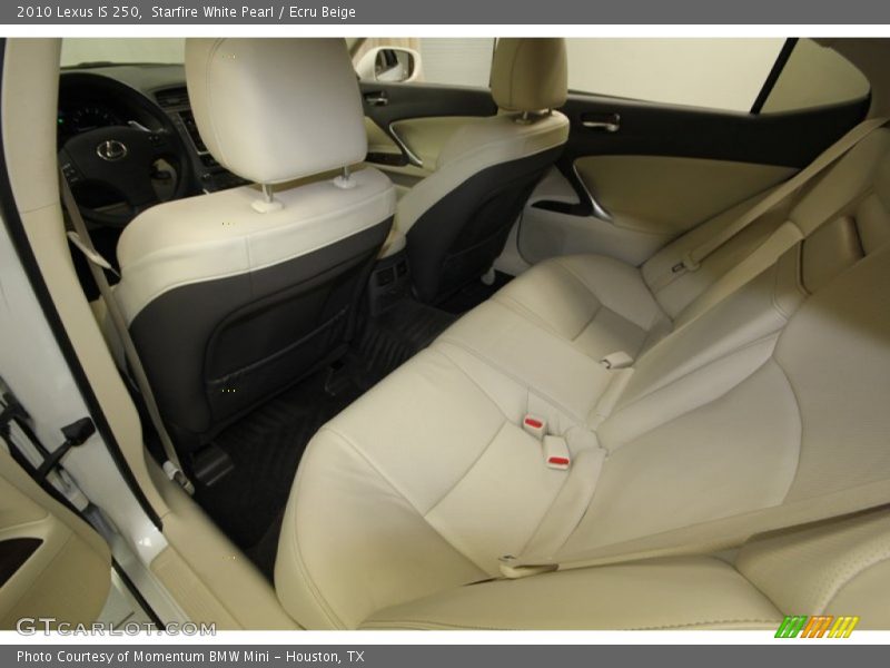 Starfire White Pearl / Ecru Beige 2010 Lexus IS 250