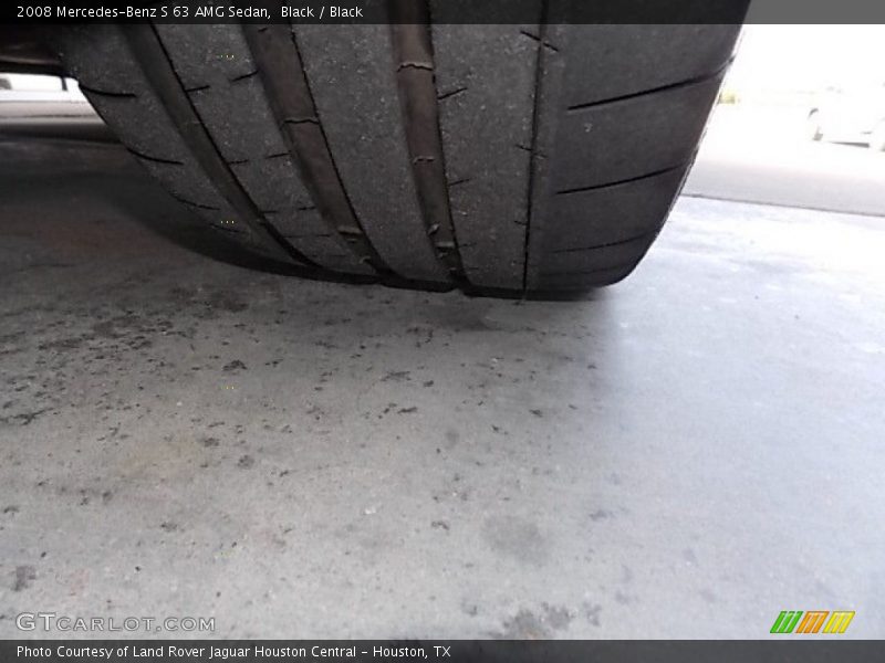 Black / Black 2008 Mercedes-Benz S 63 AMG Sedan