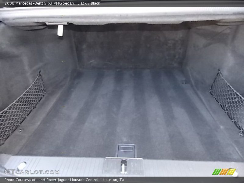 Black / Black 2008 Mercedes-Benz S 63 AMG Sedan