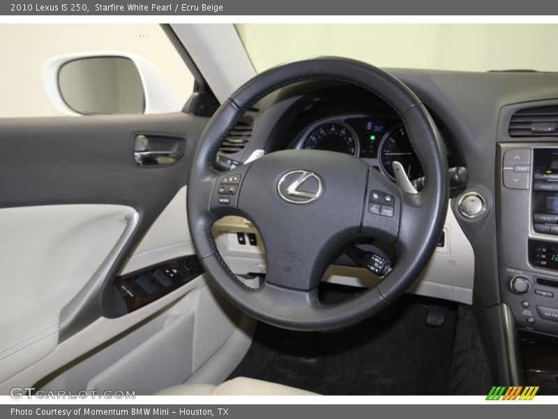 Starfire White Pearl / Ecru Beige 2010 Lexus IS 250