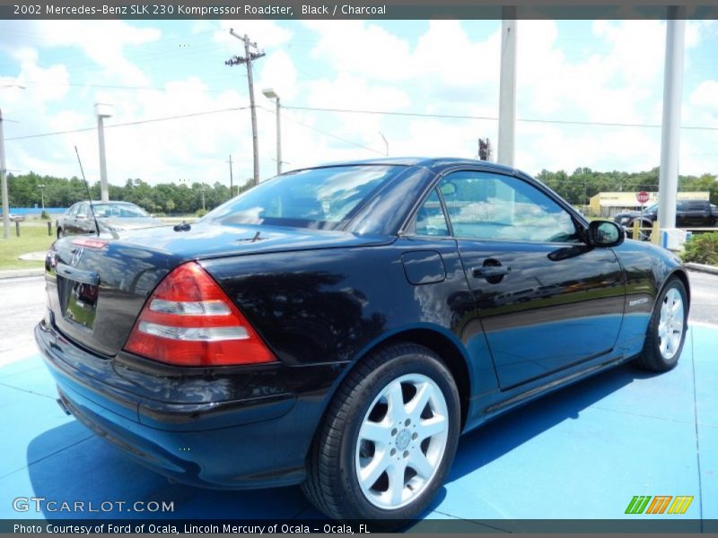 Black / Charcoal 2002 Mercedes-Benz SLK 230 Kompressor Roadster