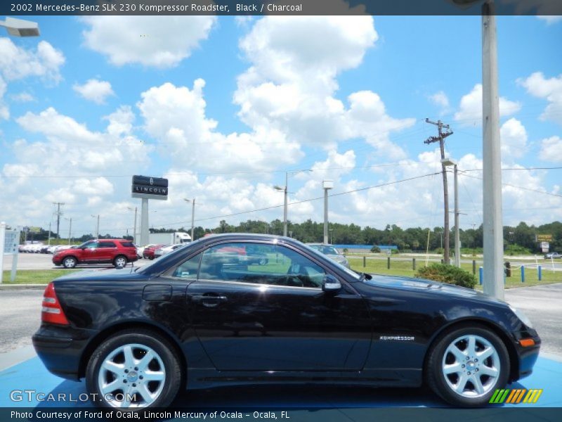 Black / Charcoal 2002 Mercedes-Benz SLK 230 Kompressor Roadster