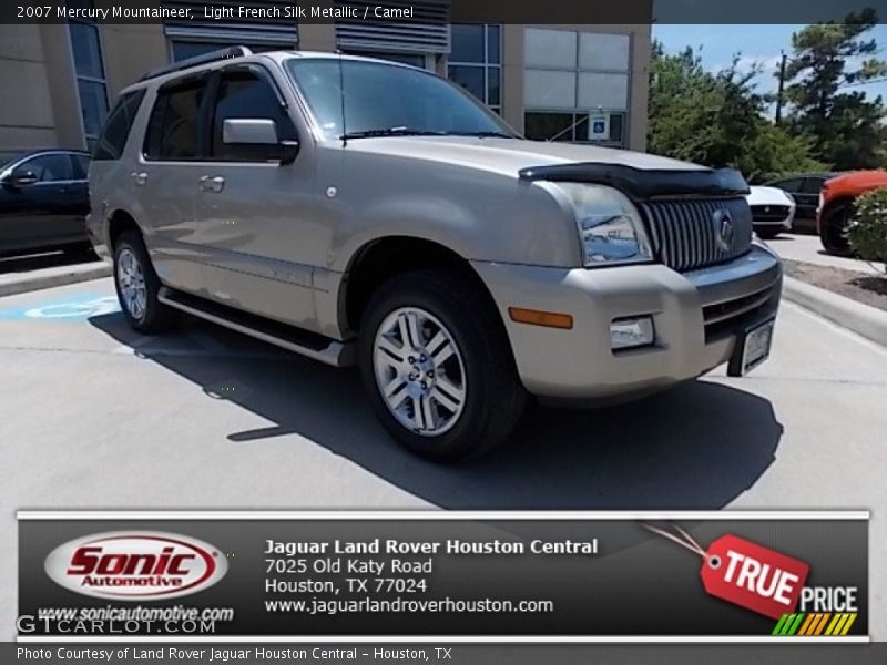 Light French Silk Metallic / Camel 2007 Mercury Mountaineer