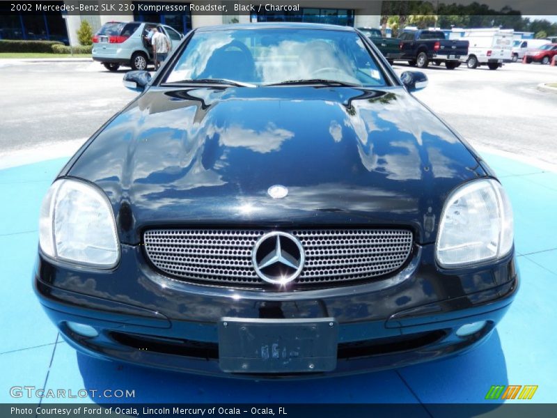 Black / Charcoal 2002 Mercedes-Benz SLK 230 Kompressor Roadster