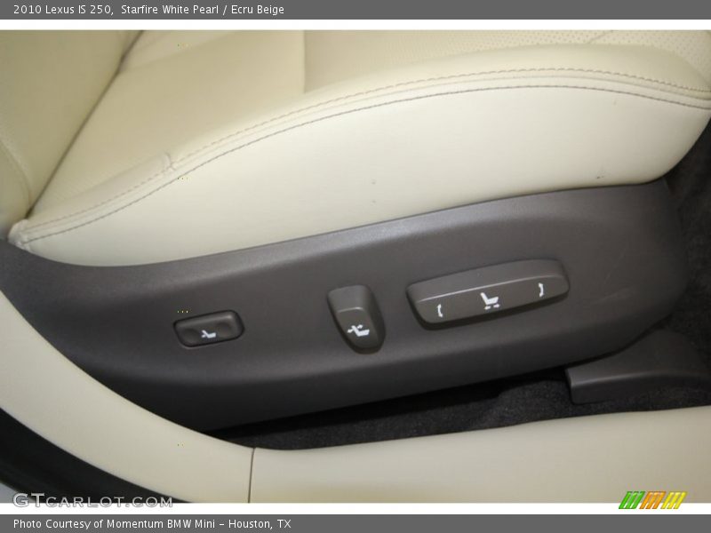 Starfire White Pearl / Ecru Beige 2010 Lexus IS 250