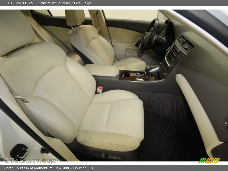 Starfire White Pearl / Ecru Beige 2010 Lexus IS 250