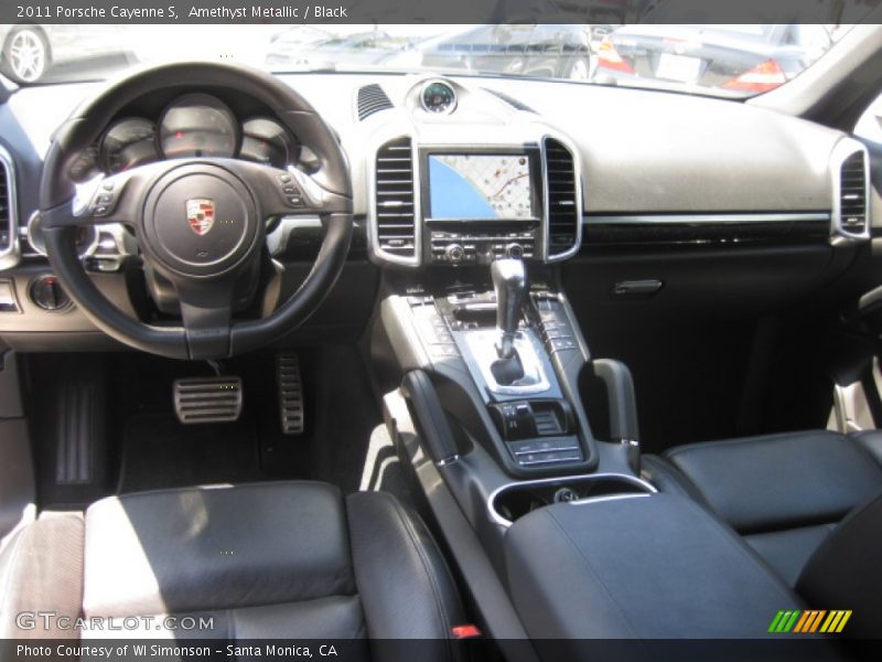 Amethyst Metallic / Black 2011 Porsche Cayenne S