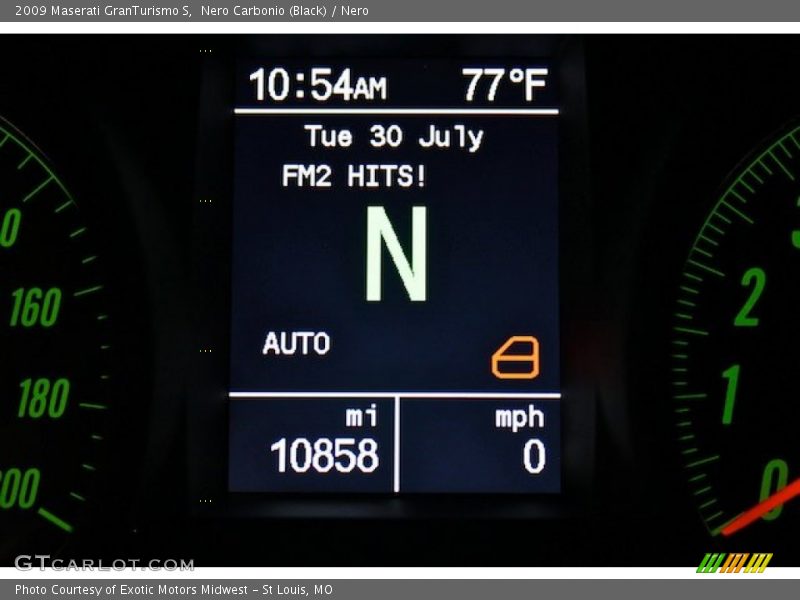 Nero Carbonio (Black) / Nero 2009 Maserati GranTurismo S