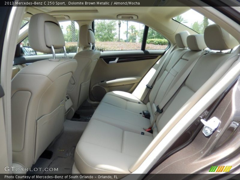 Rear Seat of 2013 C 250 Sport
