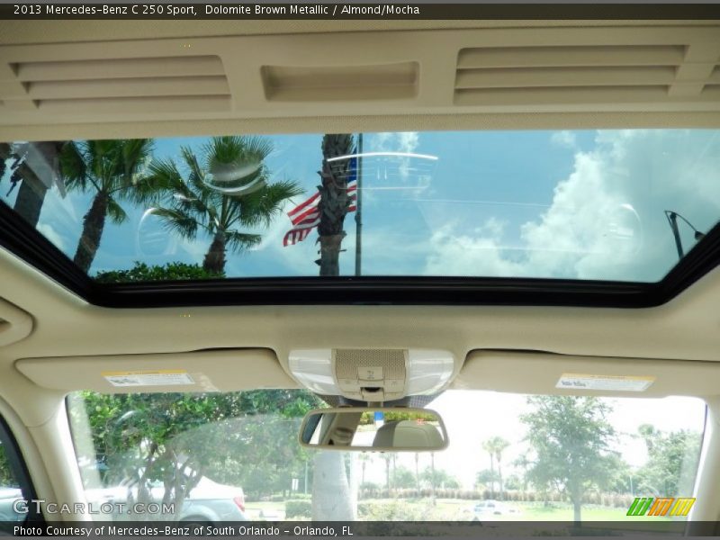 Sunroof of 2013 C 250 Sport