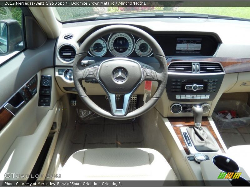 Dashboard of 2013 C 250 Sport