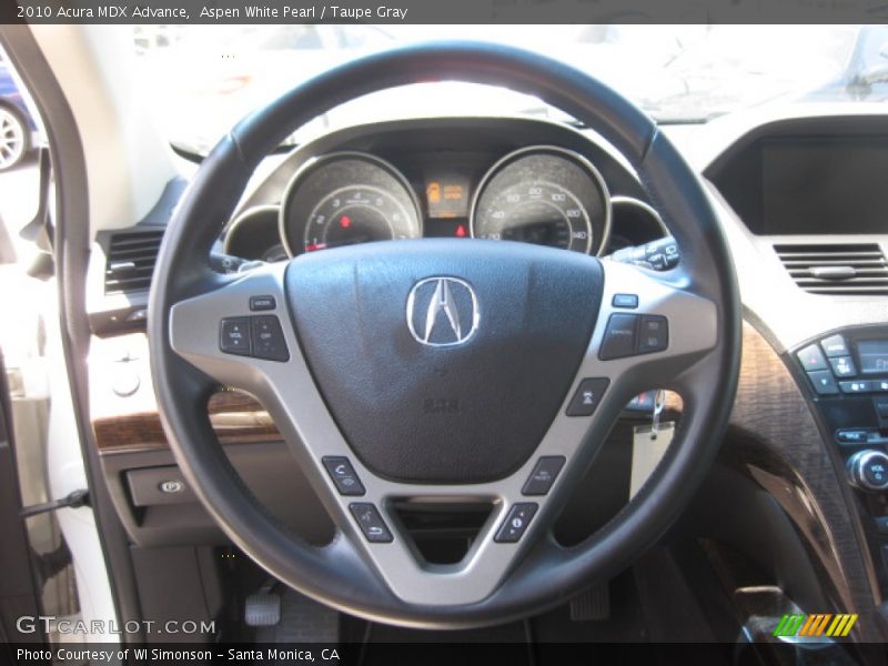 2010 MDX Advance Steering Wheel