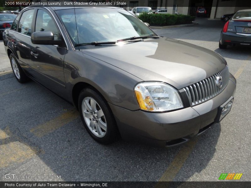 Dark Shadow Grey Metallic / Shale 2006 Mercury Montego Luxury