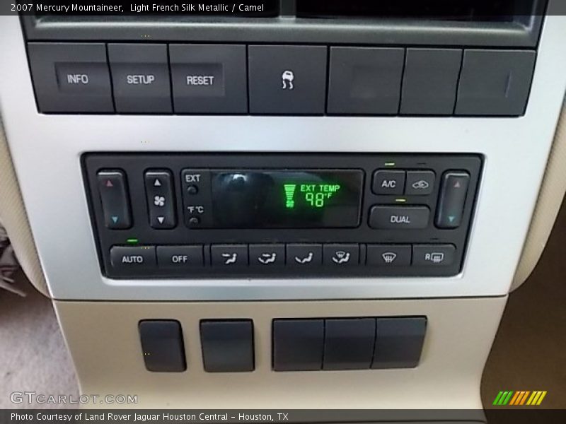 Controls of 2007 Mountaineer 