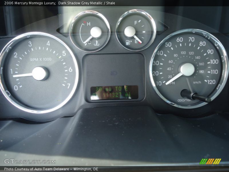 Dark Shadow Grey Metallic / Shale 2006 Mercury Montego Luxury