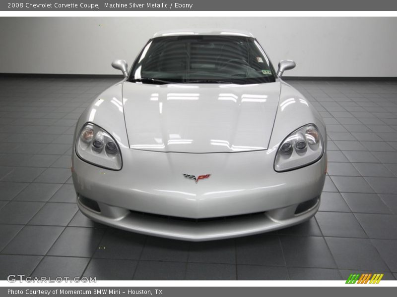 Machine Silver Metallic / Ebony 2008 Chevrolet Corvette Coupe