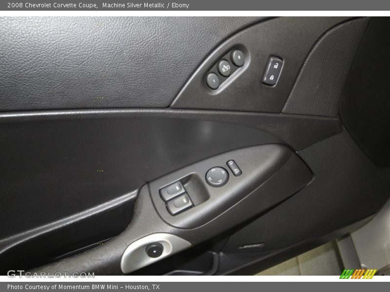 Machine Silver Metallic / Ebony 2008 Chevrolet Corvette Coupe