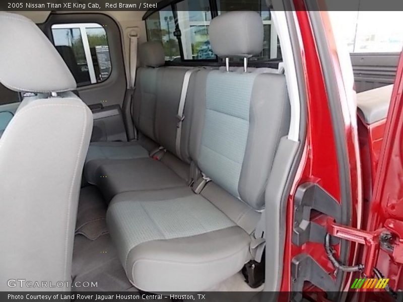 Red Brawn / Steel 2005 Nissan Titan XE King Cab