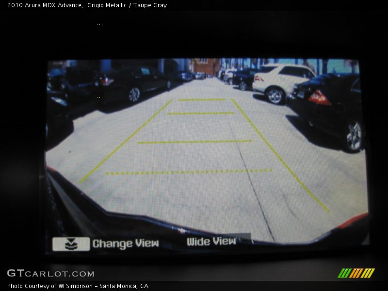 Grigio Metallic / Taupe Gray 2010 Acura MDX Advance