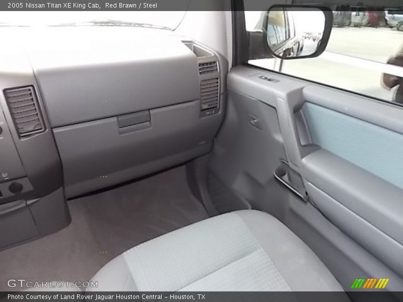 Red Brawn / Steel 2005 Nissan Titan XE King Cab