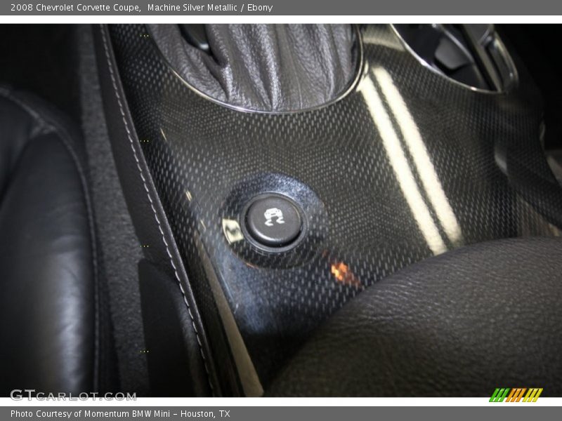 Machine Silver Metallic / Ebony 2008 Chevrolet Corvette Coupe