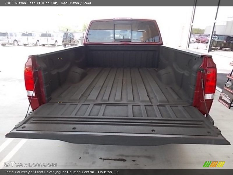 Red Brawn / Steel 2005 Nissan Titan XE King Cab