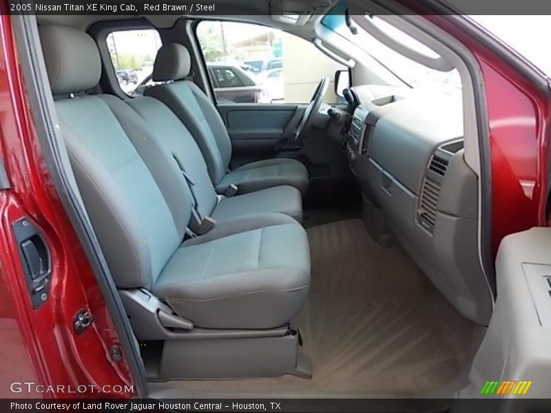 Red Brawn / Steel 2005 Nissan Titan XE King Cab