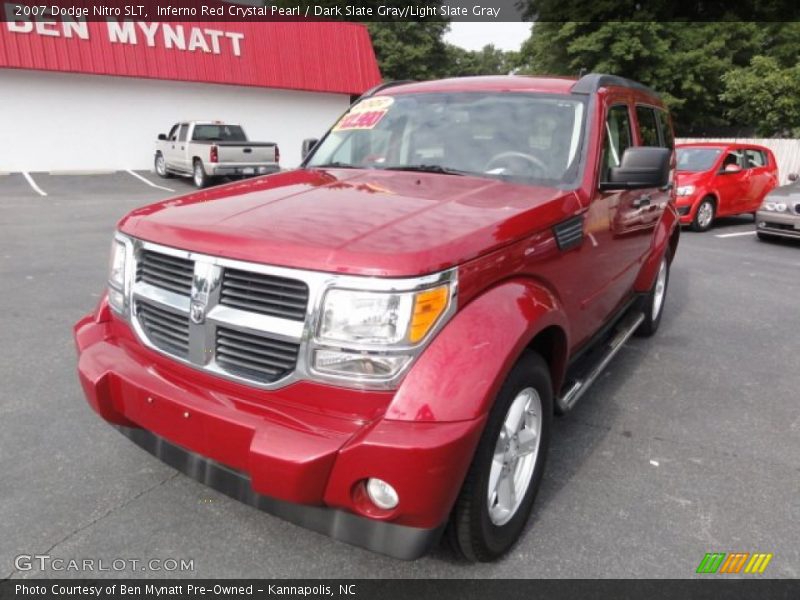 Inferno Red Crystal Pearl / Dark Slate Gray/Light Slate Gray 2007 Dodge Nitro SLT