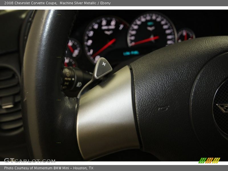 Machine Silver Metallic / Ebony 2008 Chevrolet Corvette Coupe