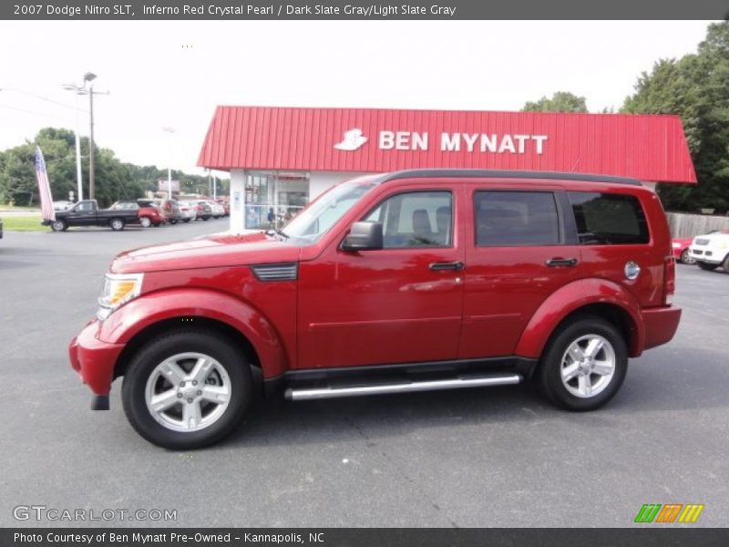 Inferno Red Crystal Pearl / Dark Slate Gray/Light Slate Gray 2007 Dodge Nitro SLT