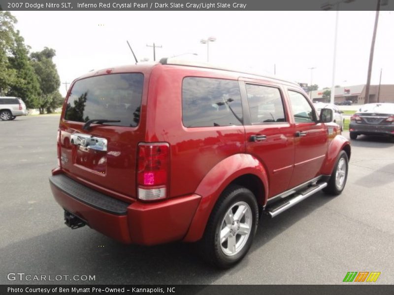 Inferno Red Crystal Pearl / Dark Slate Gray/Light Slate Gray 2007 Dodge Nitro SLT