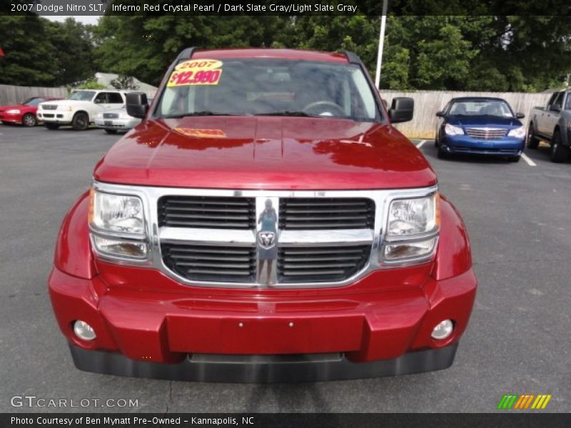 Inferno Red Crystal Pearl / Dark Slate Gray/Light Slate Gray 2007 Dodge Nitro SLT