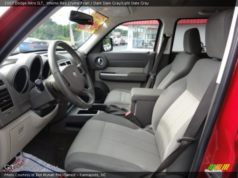 Inferno Red Crystal Pearl / Dark Slate Gray/Light Slate Gray 2007 Dodge Nitro SLT