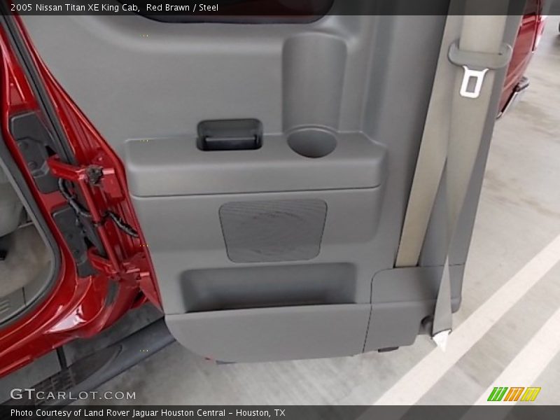 Red Brawn / Steel 2005 Nissan Titan XE King Cab