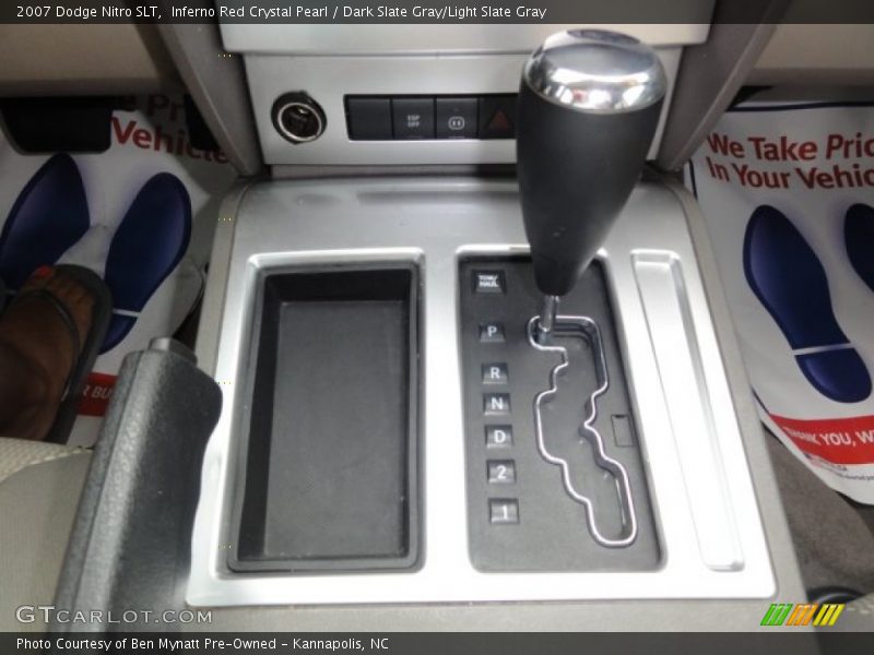 Inferno Red Crystal Pearl / Dark Slate Gray/Light Slate Gray 2007 Dodge Nitro SLT