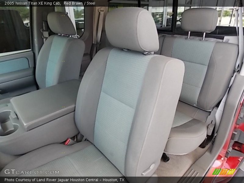 Red Brawn / Steel 2005 Nissan Titan XE King Cab
