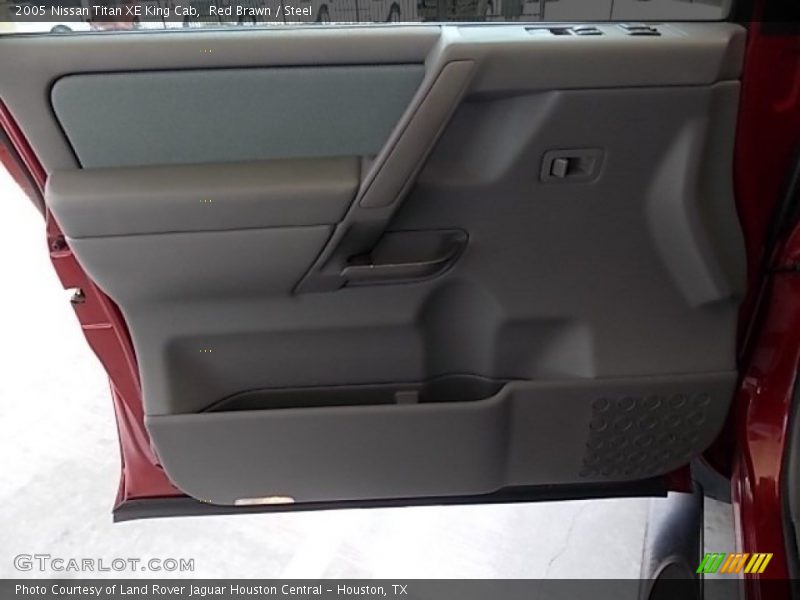 Red Brawn / Steel 2005 Nissan Titan XE King Cab