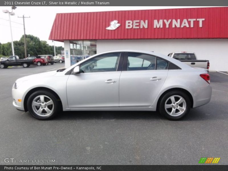 Silver Ice Metallic / Medium Titanium 2011 Chevrolet Cruze LT