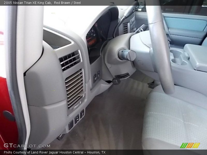 Red Brawn / Steel 2005 Nissan Titan XE King Cab