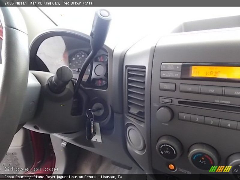 Red Brawn / Steel 2005 Nissan Titan XE King Cab