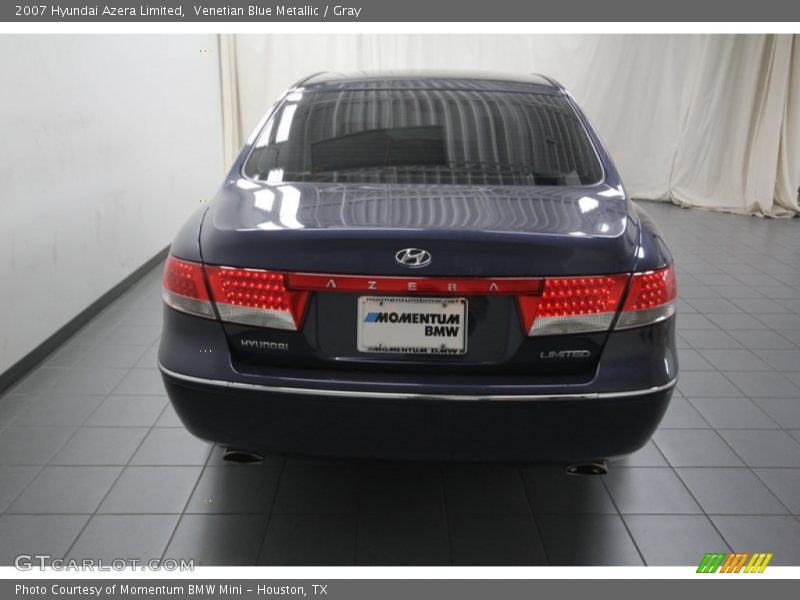 Venetian Blue Metallic / Gray 2007 Hyundai Azera Limited